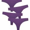 Nanu Purple Thong Set - Women
