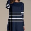 Nanu Navy & White Stripe Long-Sleeve Tunic - Women & Plus