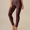Nanu Brown & Pink Horse Leggings - Women