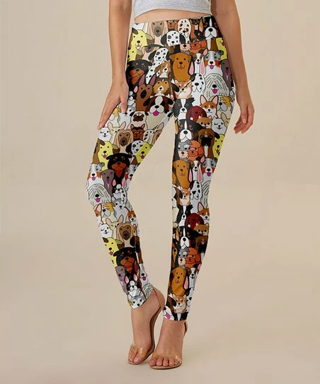 Nanu Brown Dogs Leggings - Plus 1 Nanu Brown Dogs Leggings - Plus