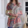 Nanu Yellow Mandala Long-Sleeve Tunic - Plus